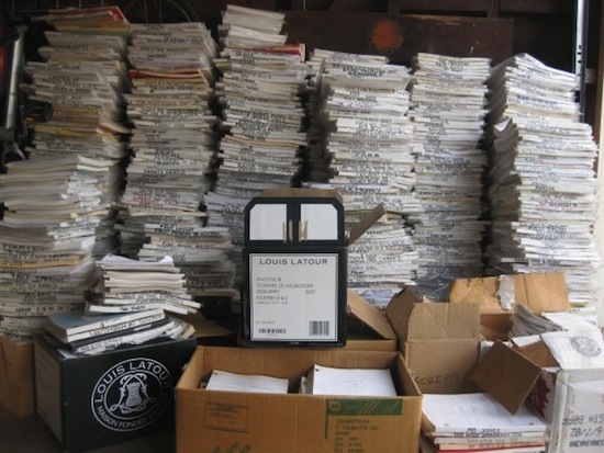 piles of scripts